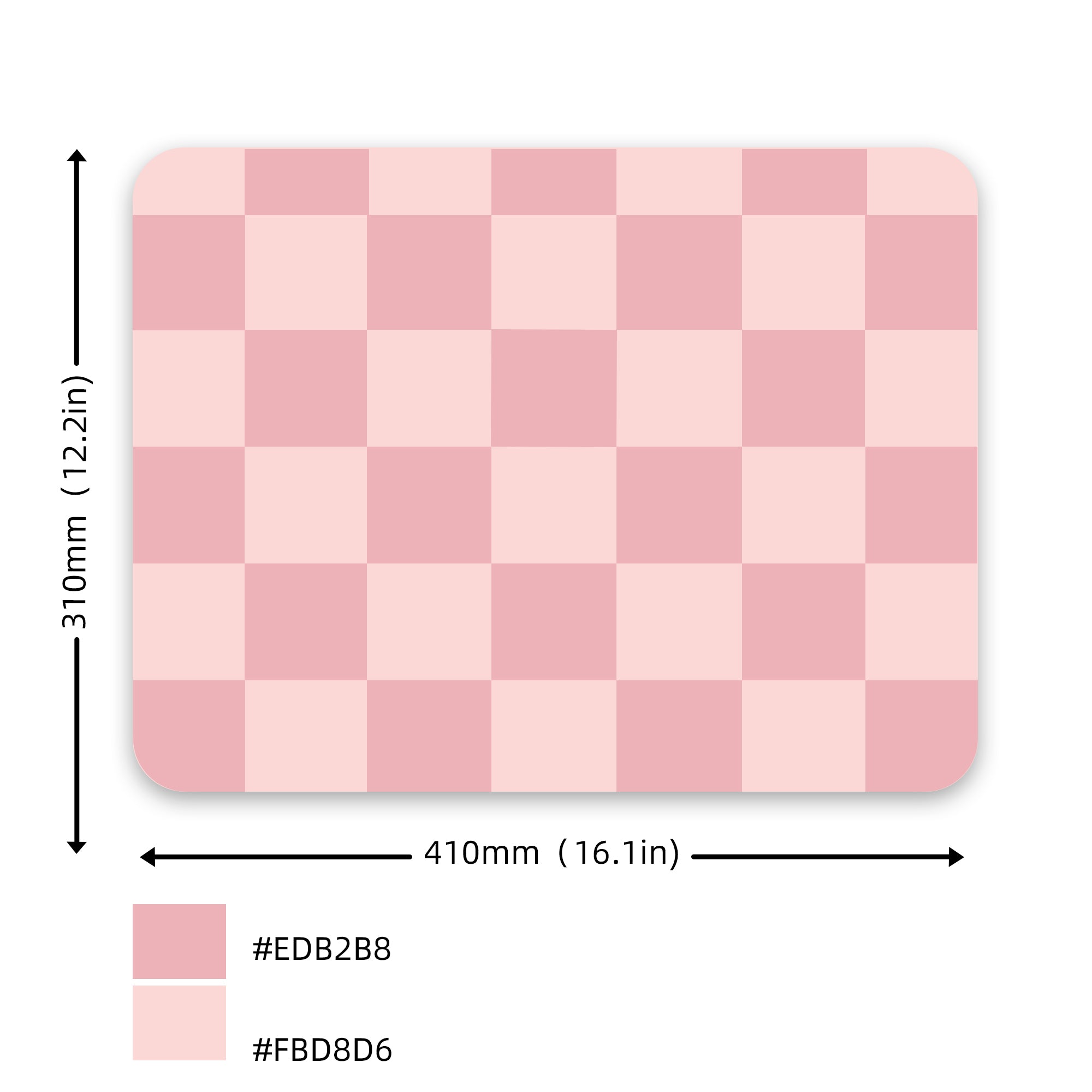 XVX Tempered Glass Large Mouse Pad for FPS Gaming