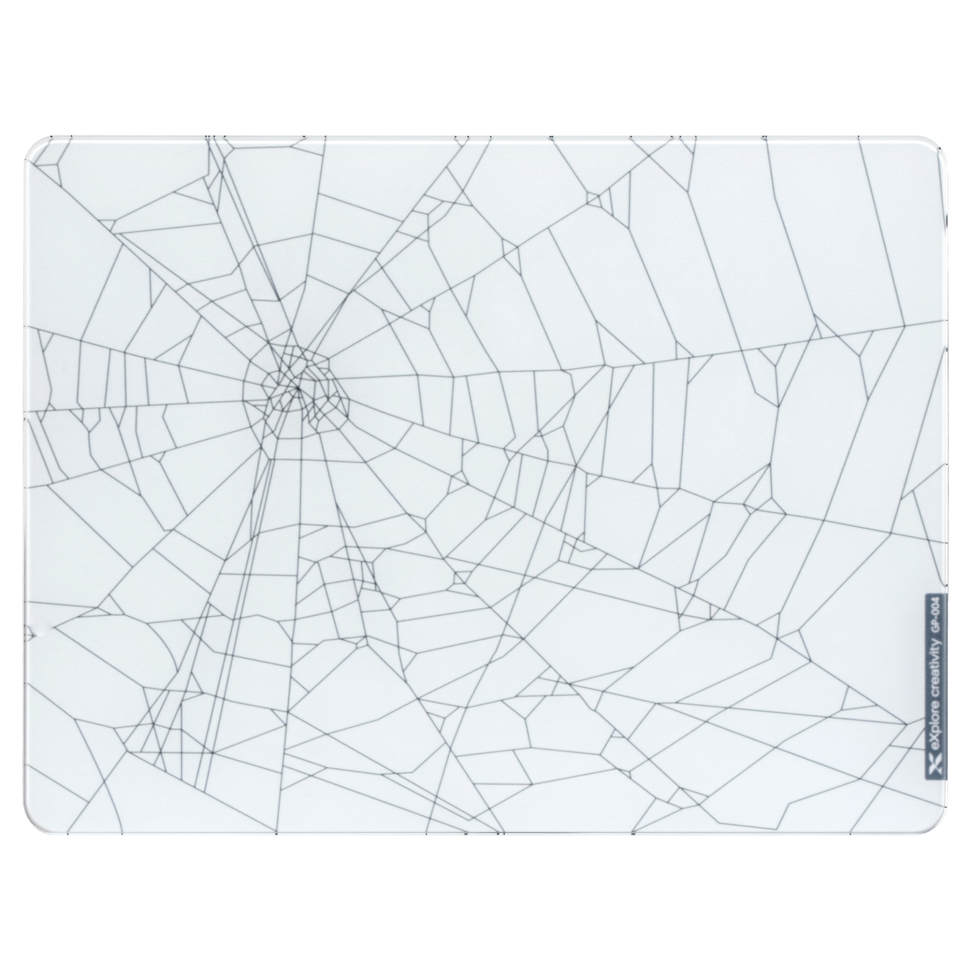 XVX Tempered Glass Large Mouse Pad for FPS Gaming