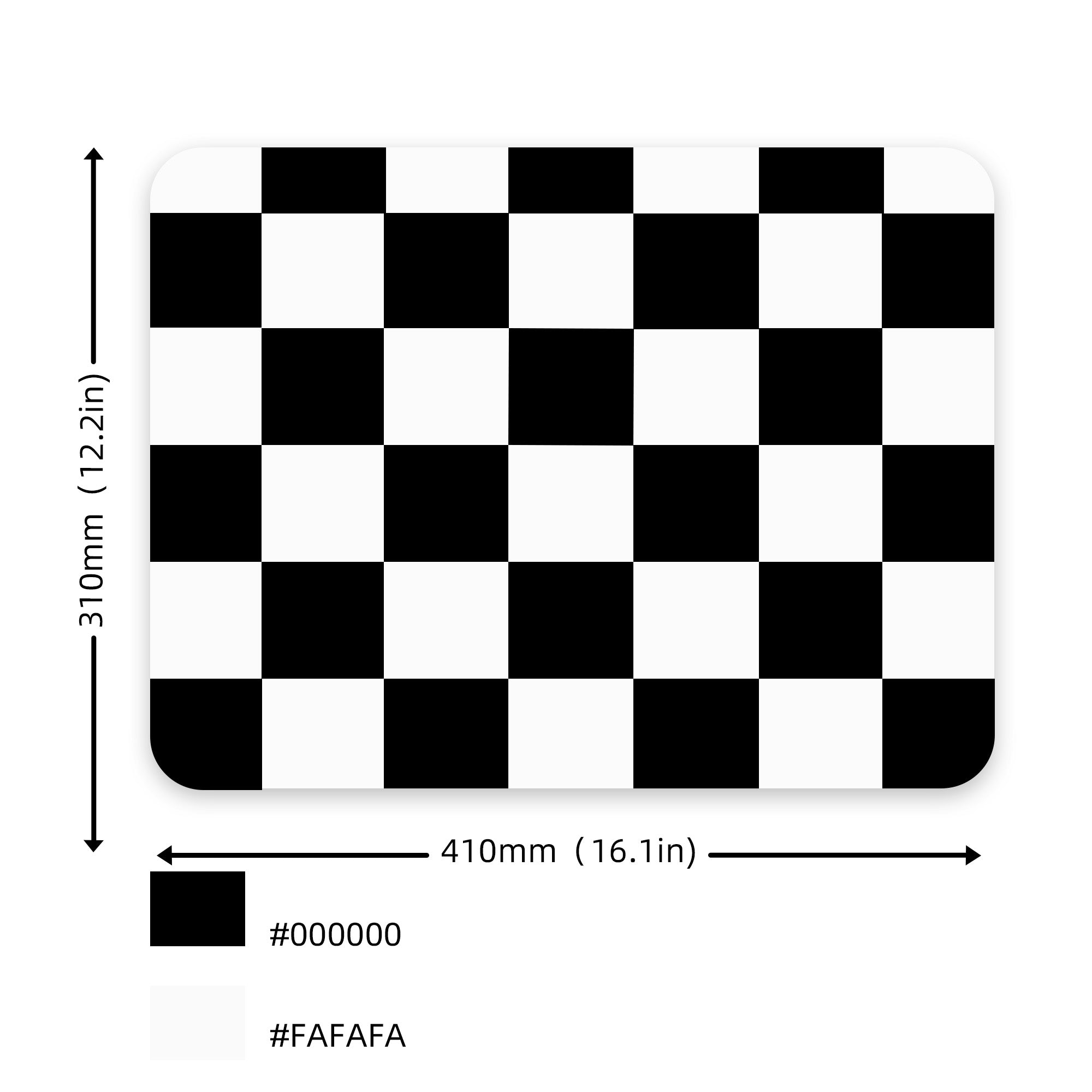 XVX Tempered Glass Large Mouse Pad for FPS Gaming