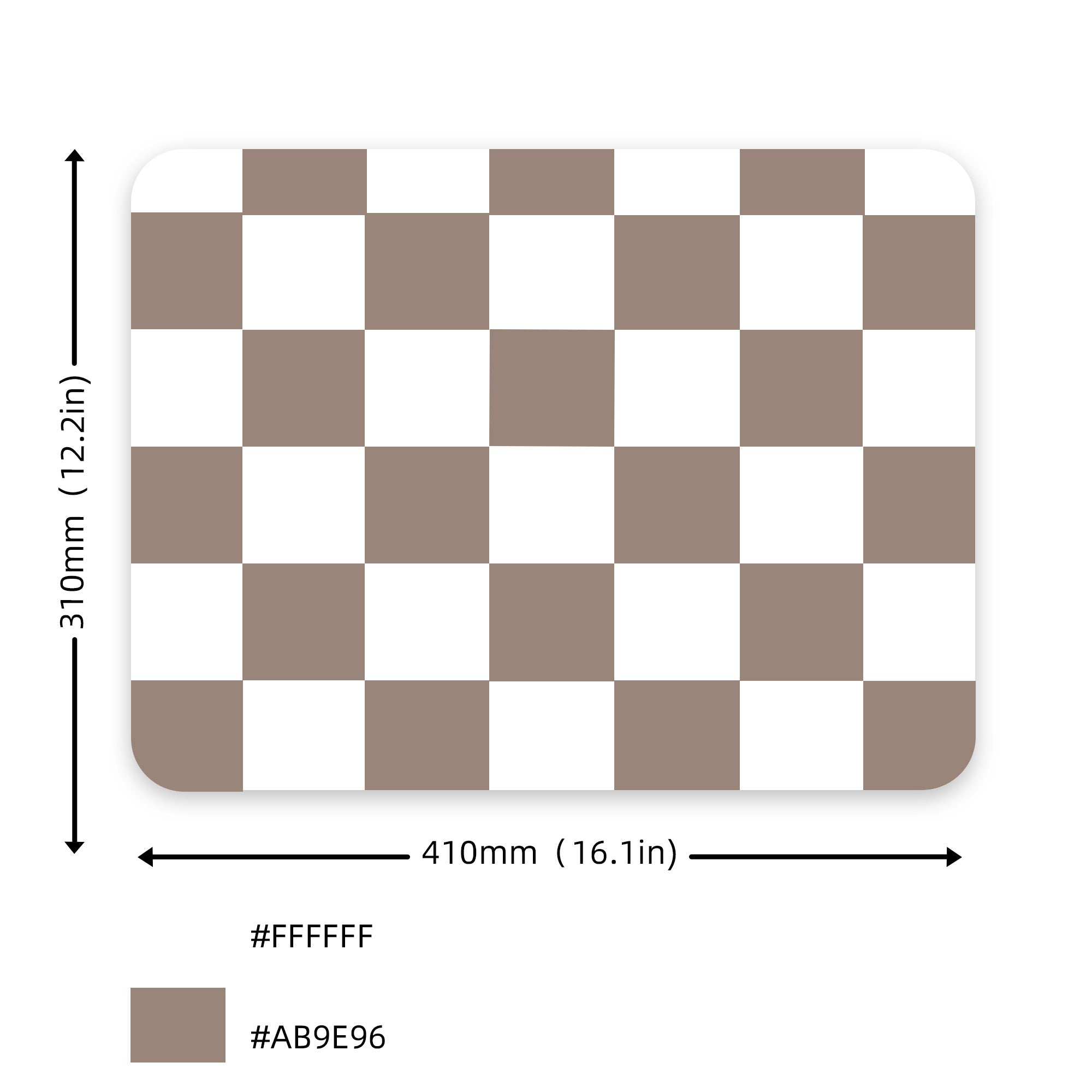 XVX Tempered Glass Large Mouse Pad for FPS Gaming