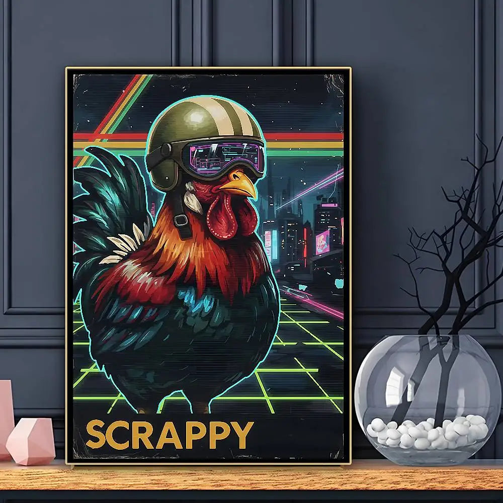 A-Arc R-Raiders Game Poster HD Art Sticky Wall Waterproof Home Living Room Bar Decoration