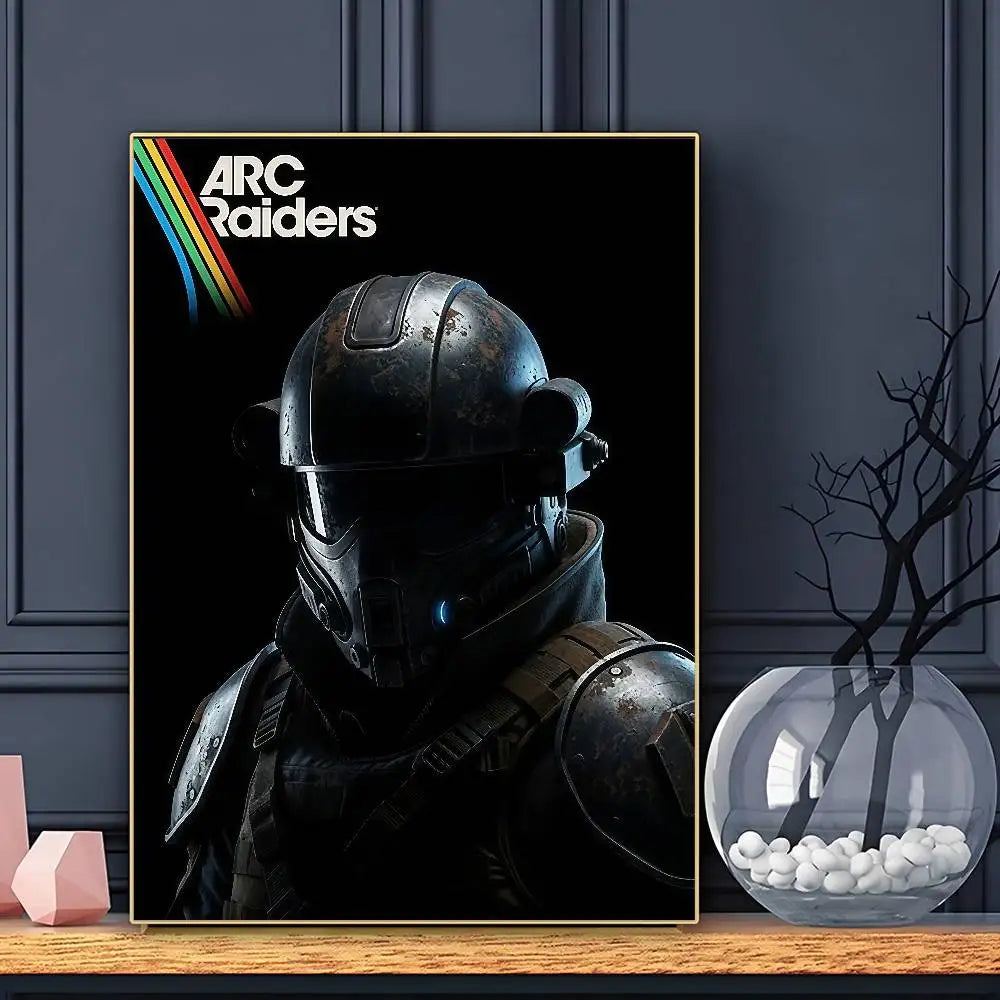 A-Arc R-Raiders Game Poster HD Art Sticky Wall Waterproof Home Living Room Bar Decoration
